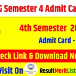 VKSU UG Semester 4 Admit Card 2026 Exam Date And Download Link