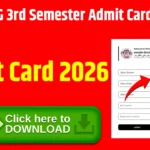 BRABU UG 3rd Semester Admit Card 2026 (Session 2024-28) Download Soon @brabu.net